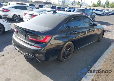 2021 BMW 3 Series M340I z USA, uszkodzony, nr VIN 3MW5U7J00M8C09393